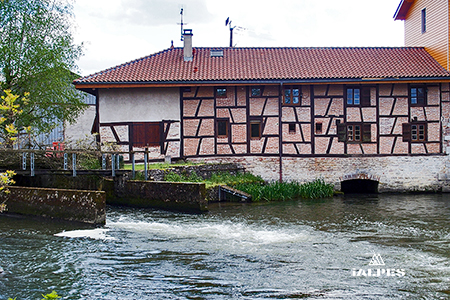 Patrimoine des moulins de l'Ain, Rhône-Alpes