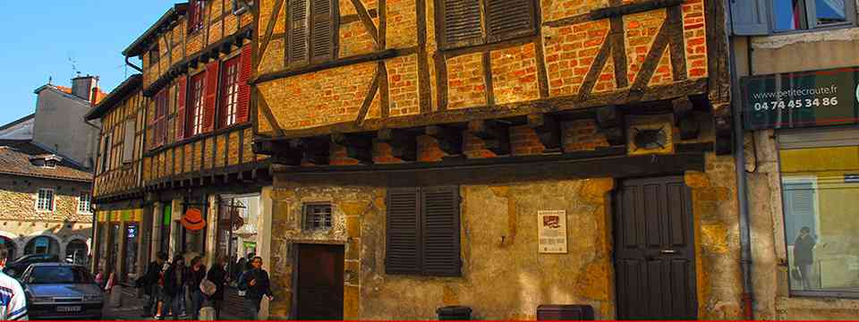 Bourg-en-Bresse, maison médiévale