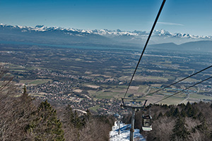 télécabine de Crozet, Ain