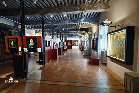 Monastère de Brou, galerie renaissance.