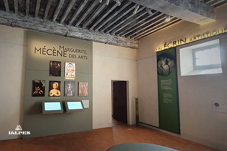 Monastère royal de Brou, salle média numérique.